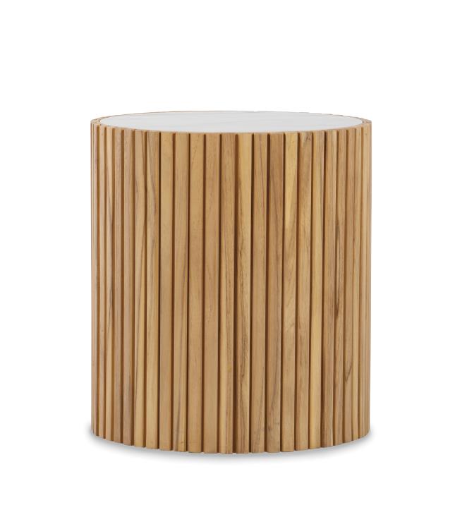 Coralia Outdoor Accent Table – Accent Tables by Century Furniture | Sutter & Vale