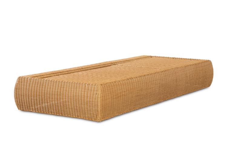 Wade Poolside Wicker Chaise – Chaises by Century Furniture | Sutter & Vale