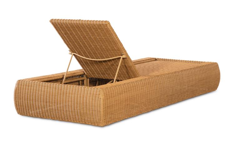 Wade Poolside Wicker Chaise – Chaises by Century Furniture | Sutter & Vale