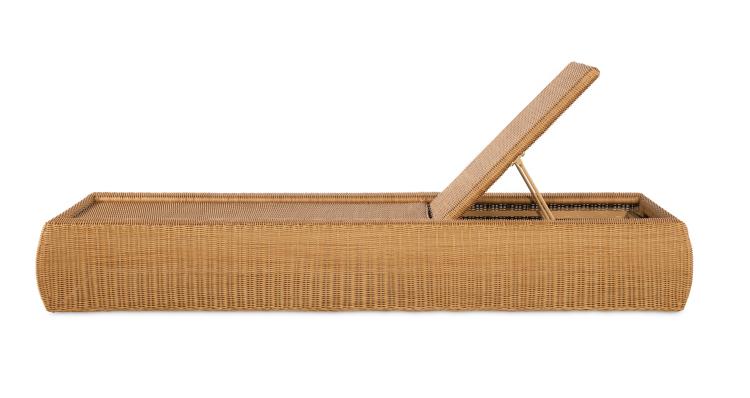 Wade Poolside Wicker Chaise – Chaises by Century Furniture | Sutter & Vale