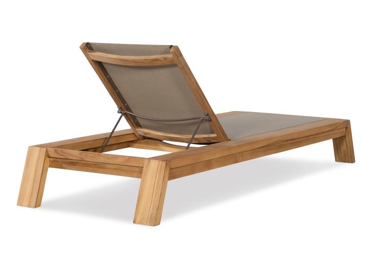 Solera Poolside Teak Chaise – Chaises by Century Furniture | Sutter & Vale