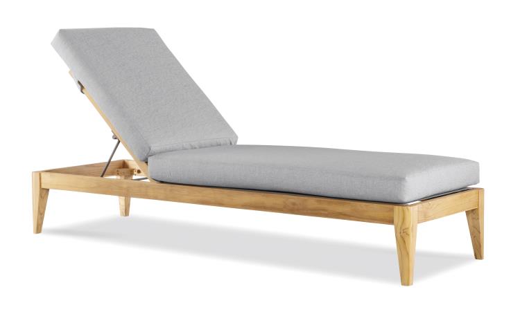 Veluna Poolside Teak Chaise – Chaises by Century Furniture | Sutter & Vale
