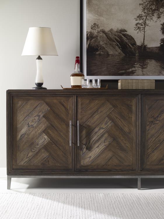 Blake Credenza - Brown Rustic – Credenzas by Century Furniture | Sutter & Vale