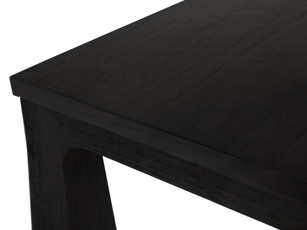 Luther Dining Table in Charcoal Black — Noir Furniture