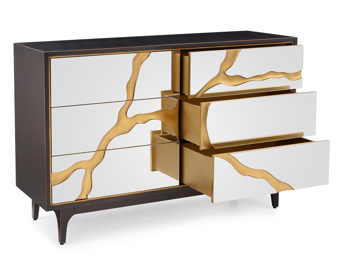 Ravine Six-Drawer Chest of Drawers – Art by John Richard | Sutter & Vale