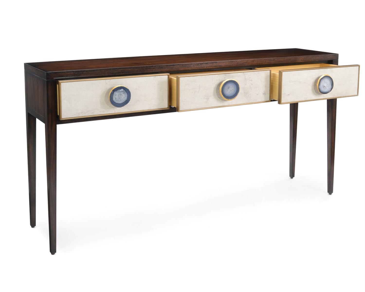 Palma Three-Drawer Console Table