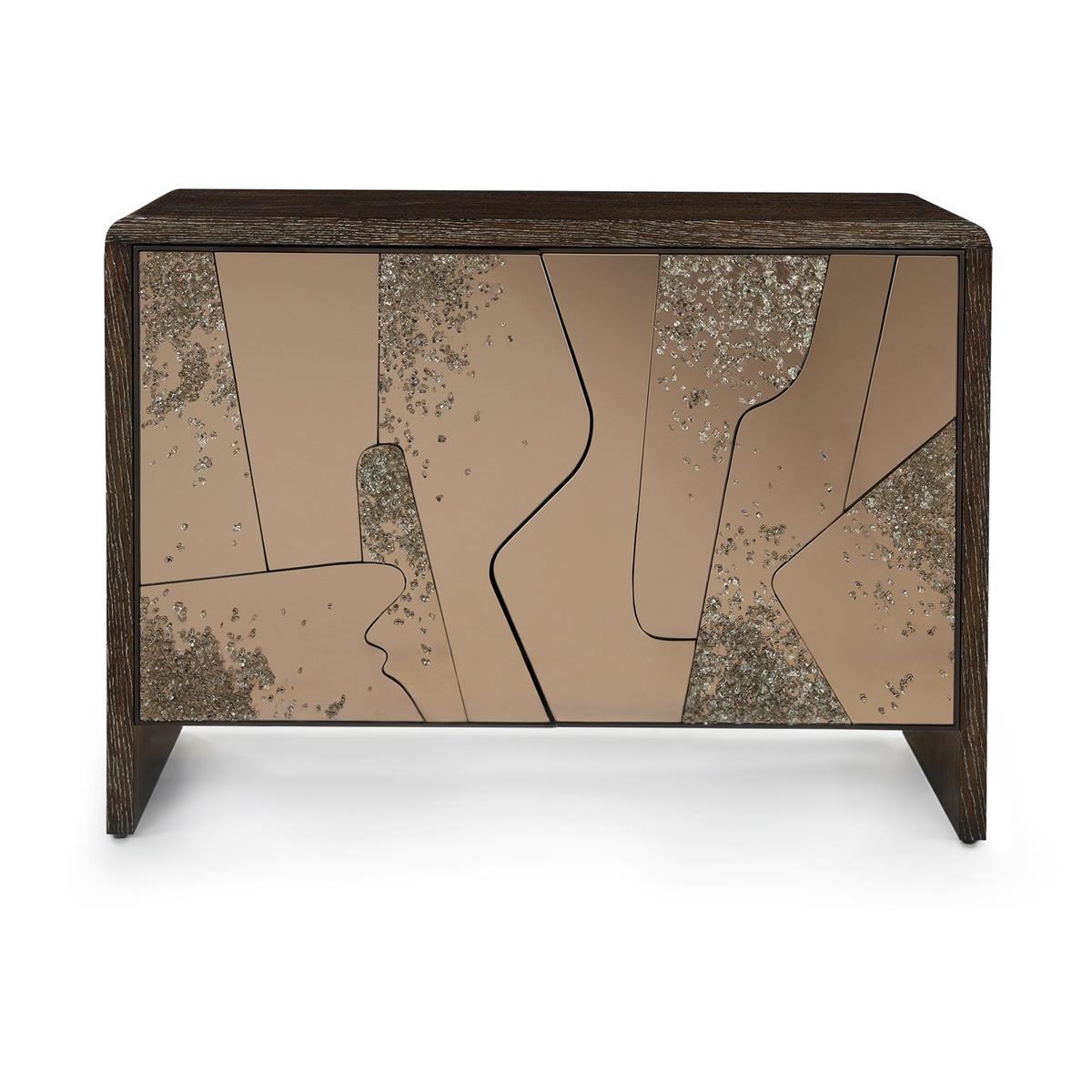 Bansa Two-Door Cabinet – Art by John Richard | Sutter & Vale