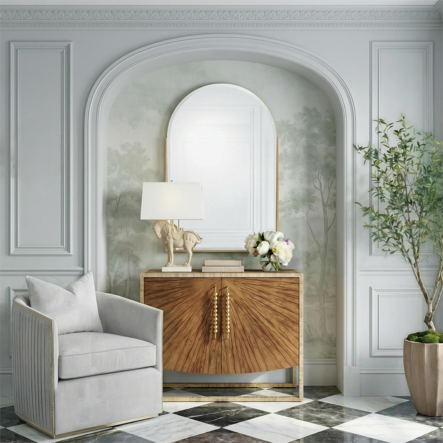 Korina Two-Door Cabinet