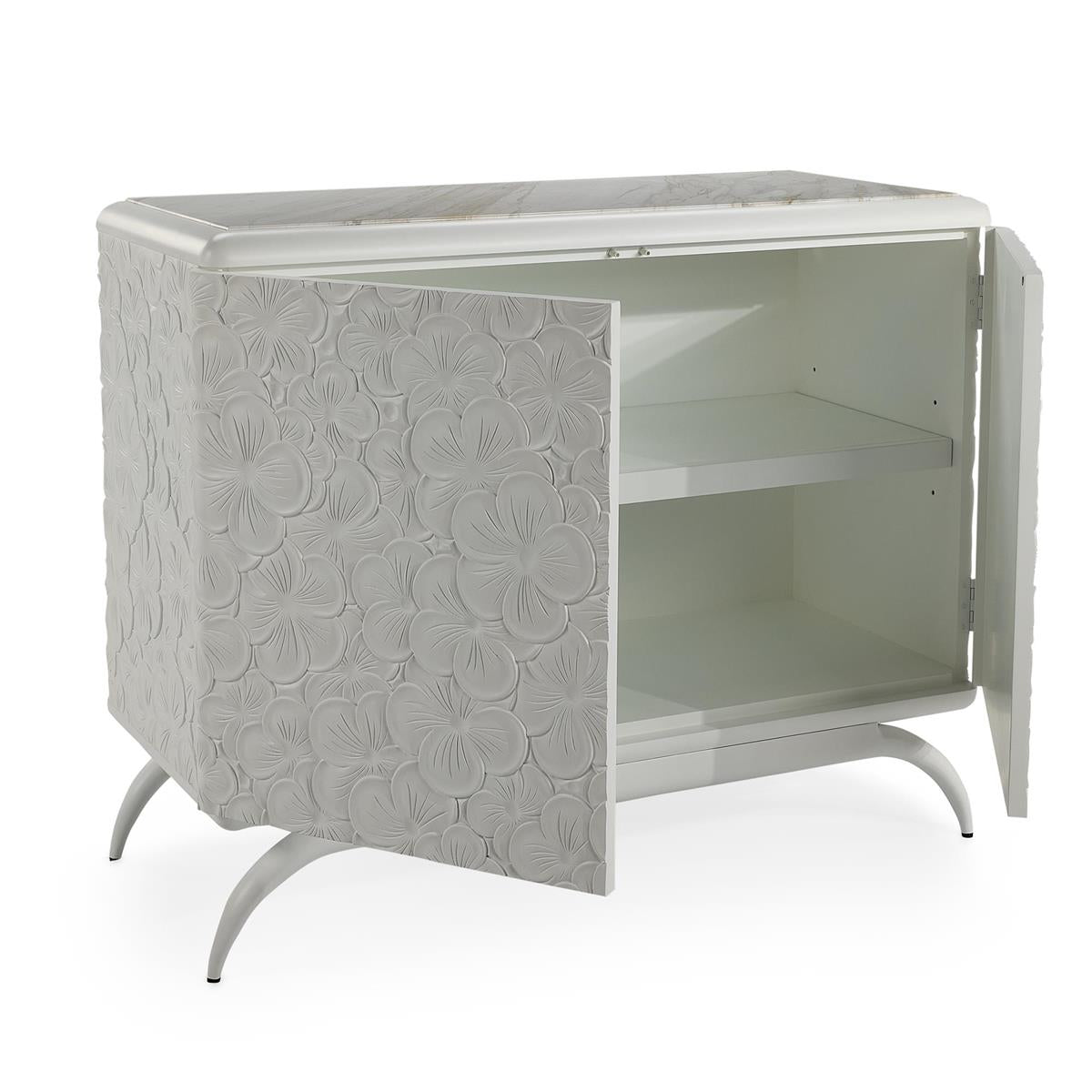 Macedonia Two-Door Cabinet – Art by John Richard | Sutter & Vale
