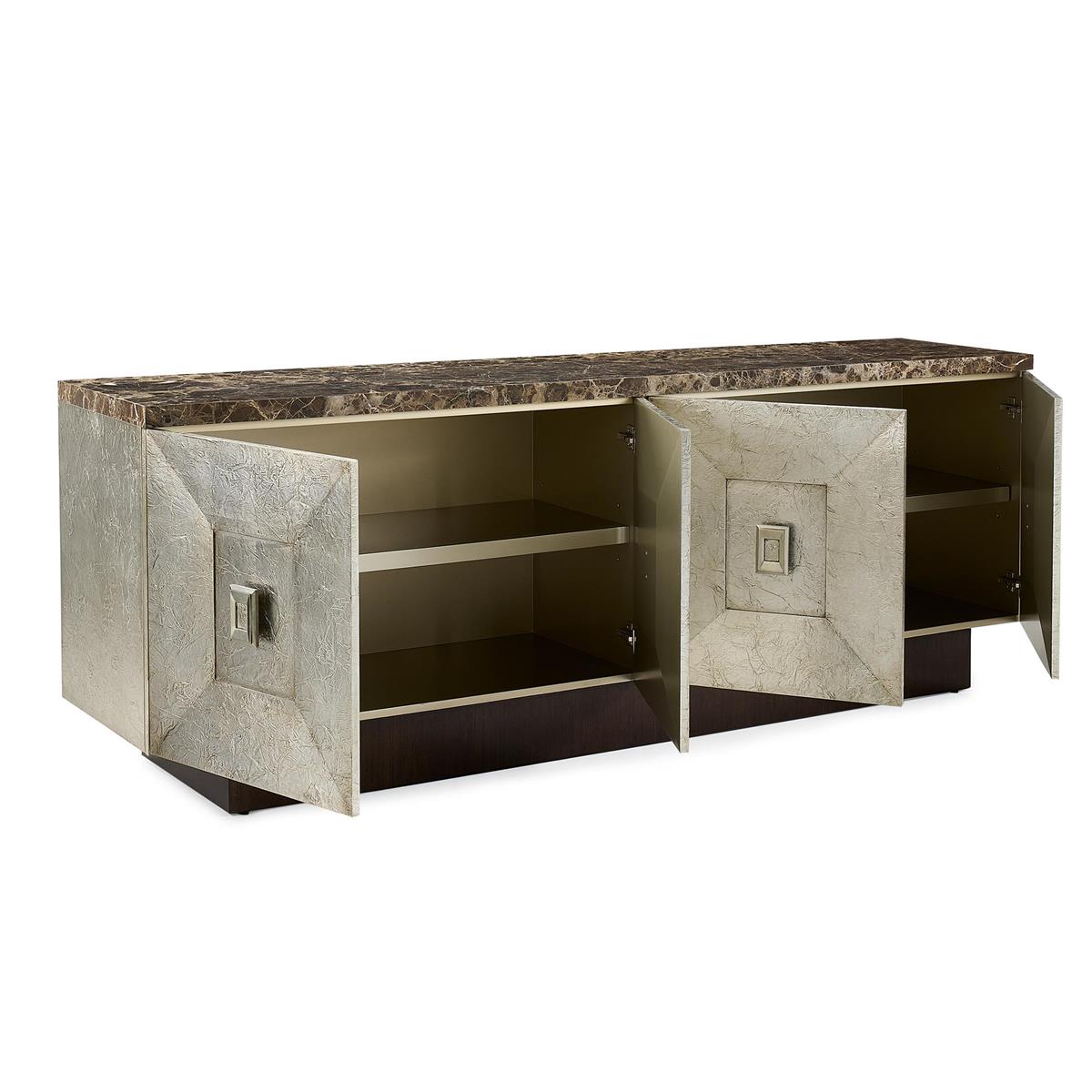 Percival Four-Door Credenza – Art by John Richard | Sutter & Vale