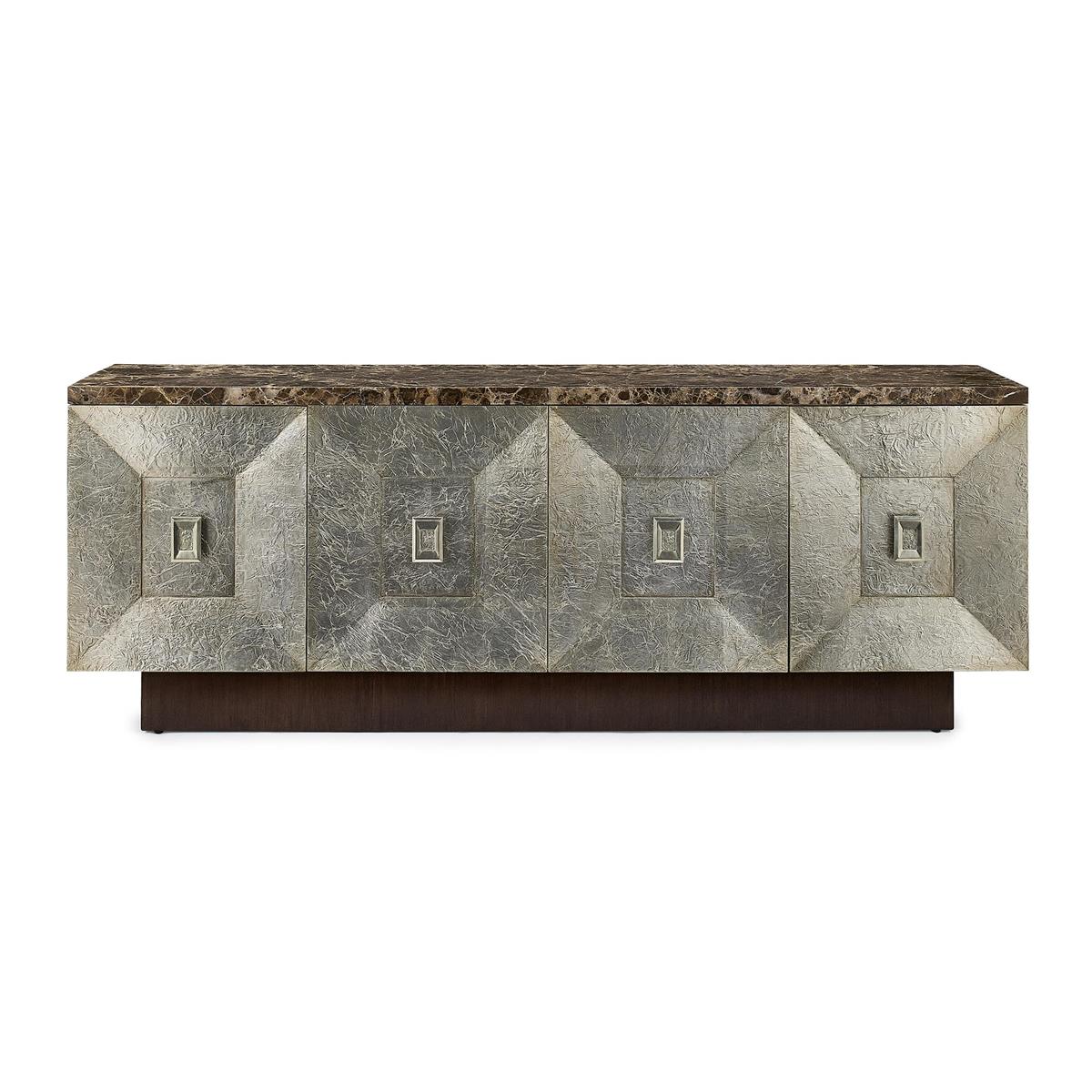 Percival Four-Door Credenza – Art by John Richard | Sutter & Vale