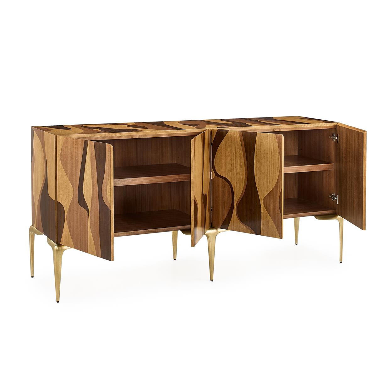 Canyon Four-Door Credenza – Art by John Richard | Sutter & Vale