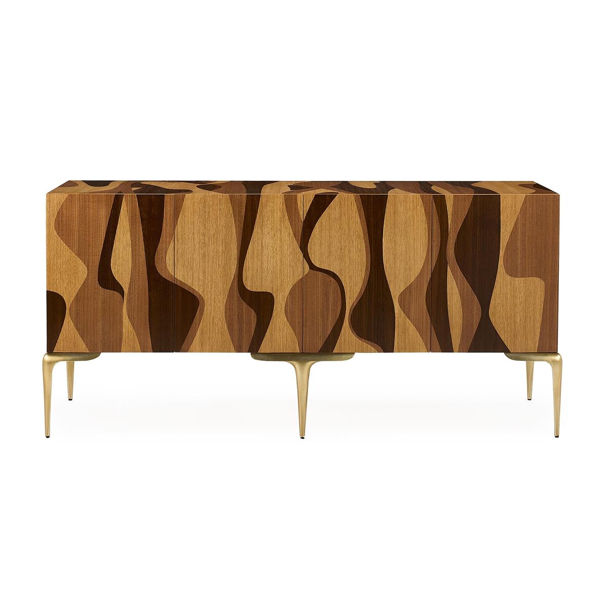 Canyon Four-Door Credenza – Art by John Richard | Sutter & Vale