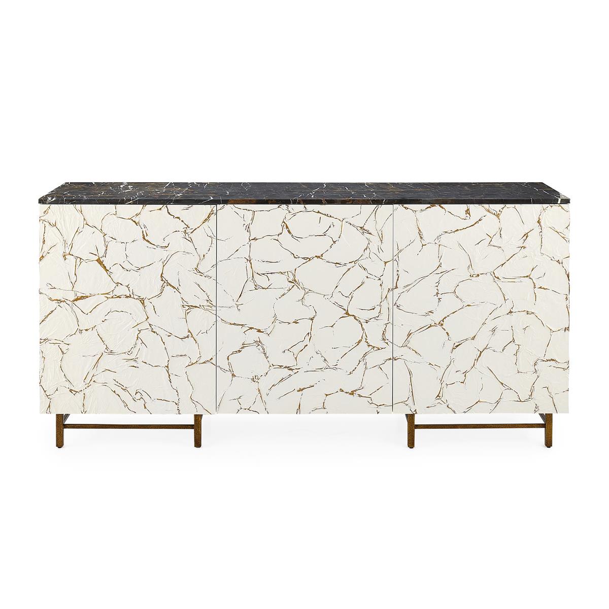 Salina Three-Door Credenza – Art by John Richard | Sutter & Vale
