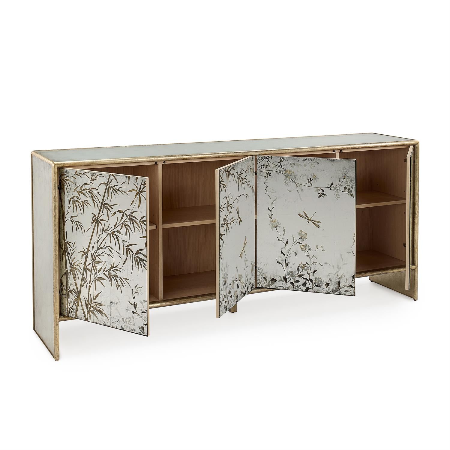 Tonbo Four-Door Credenza