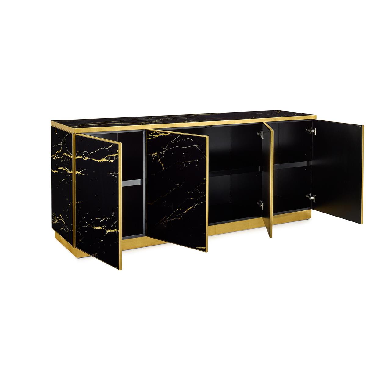 Ducale Four-Door Credenza – Art by John Richard | Sutter & Vale