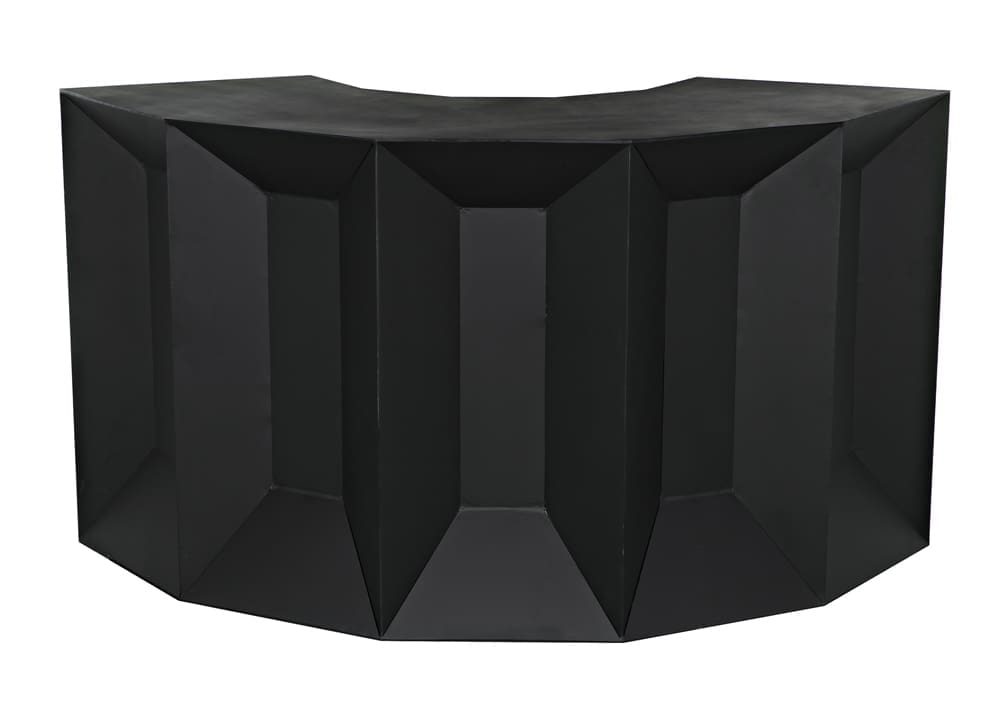 Peter Bar in Matte Black — Noir Furniture