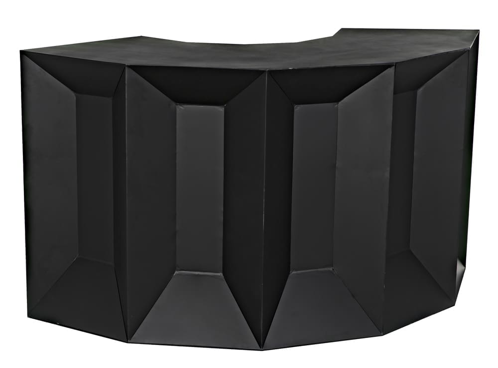 Peter Bar in Matte Black — Noir Furniture