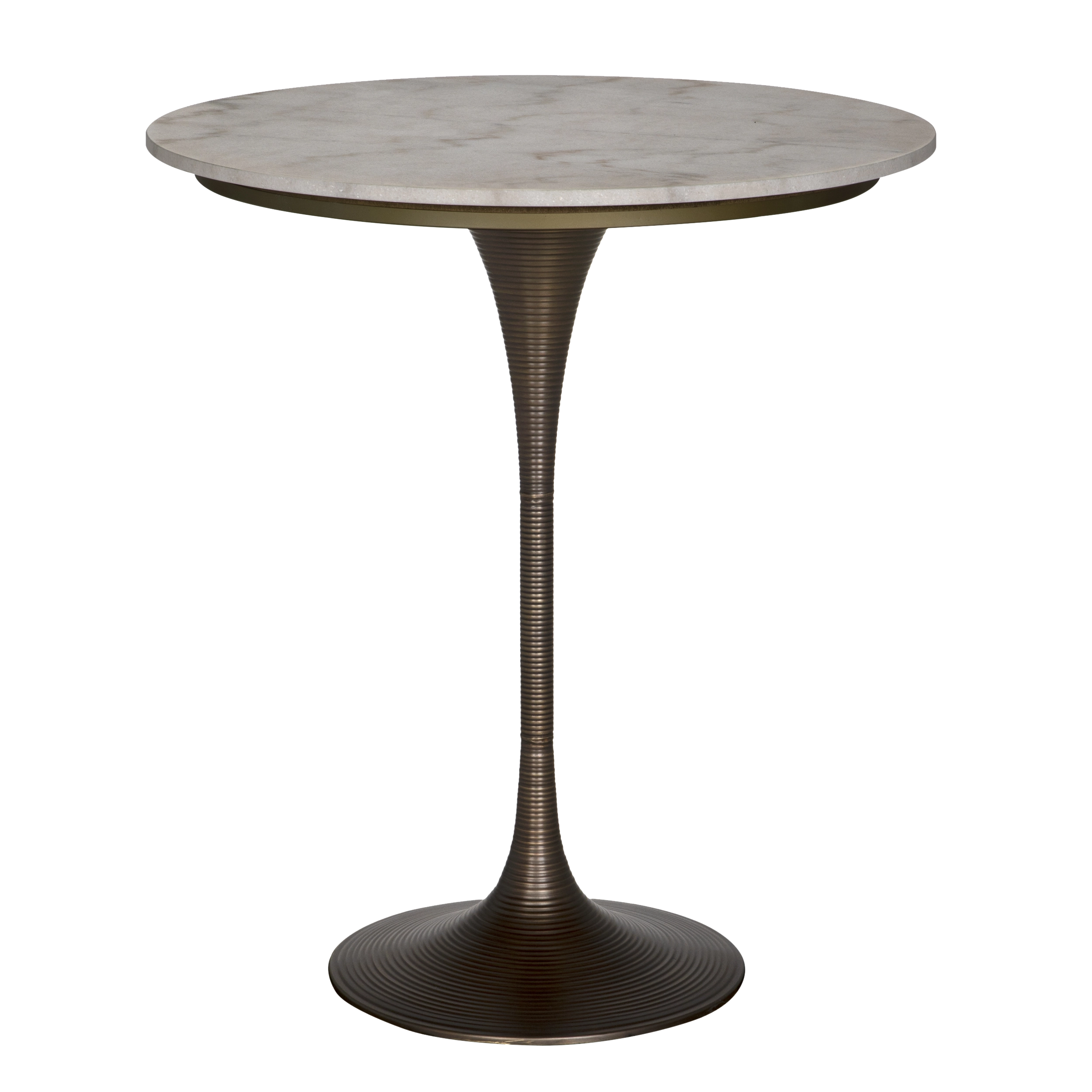 Joni Bar Table, Aged Brass in Aged Brass — Noir Furniture