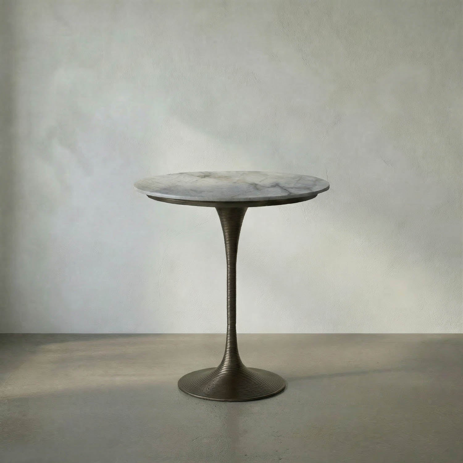 Joni Bar Table, Aged Brass by Noir