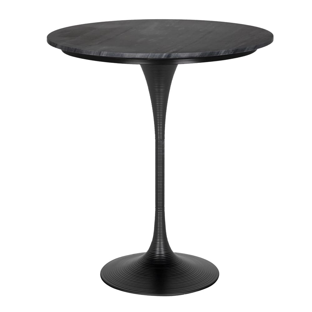 Joni Bar Table, Matte Black in Matte Black — Noir Furniture