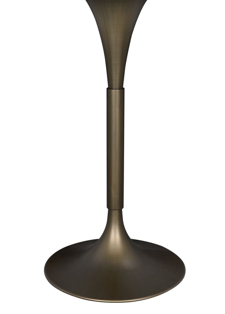 Jman Bar Table, Aged Brass in Aged Brass — Noir Furniture