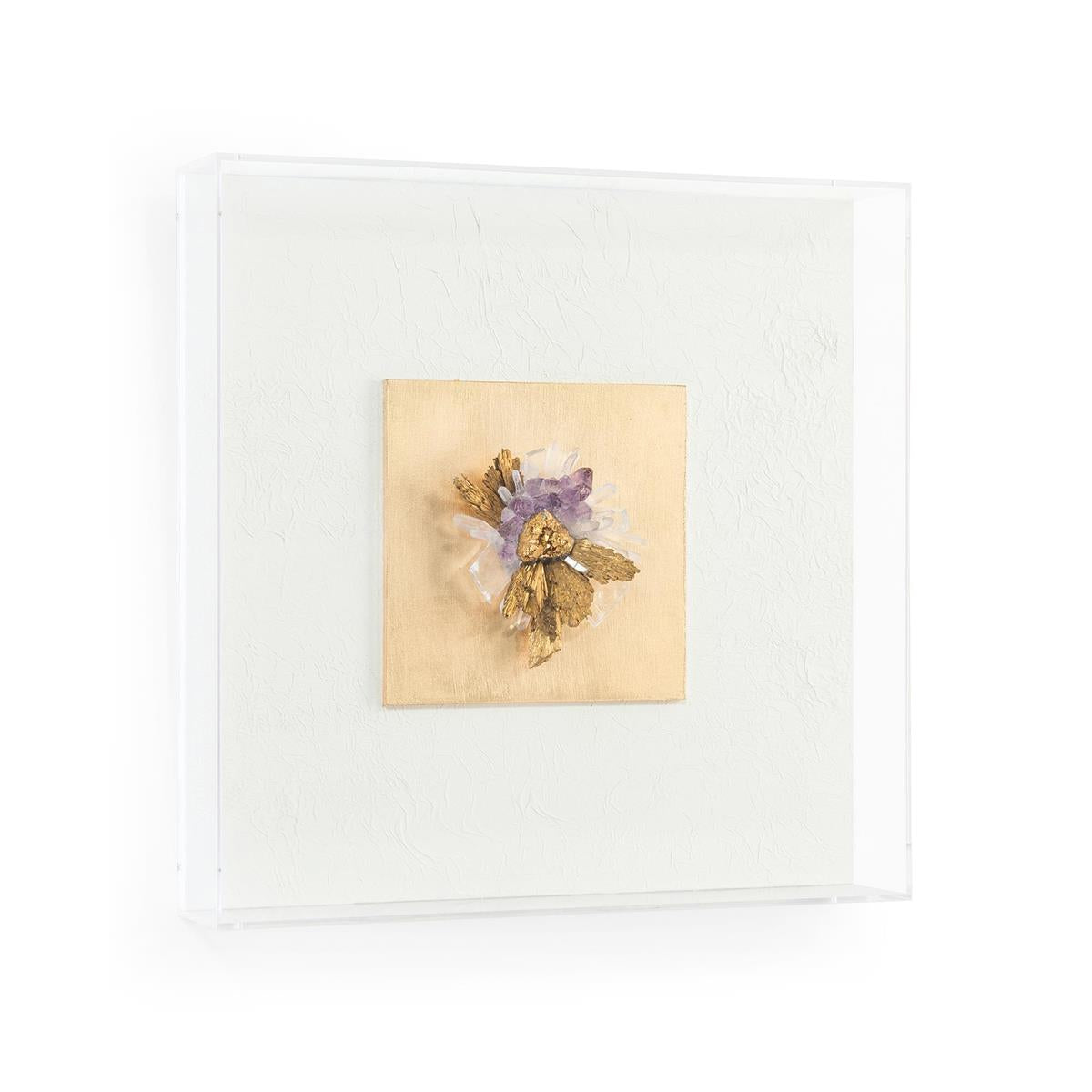 Amethyst-Celestite Shadow Box II – Art by John Richard | Sutter & Vale