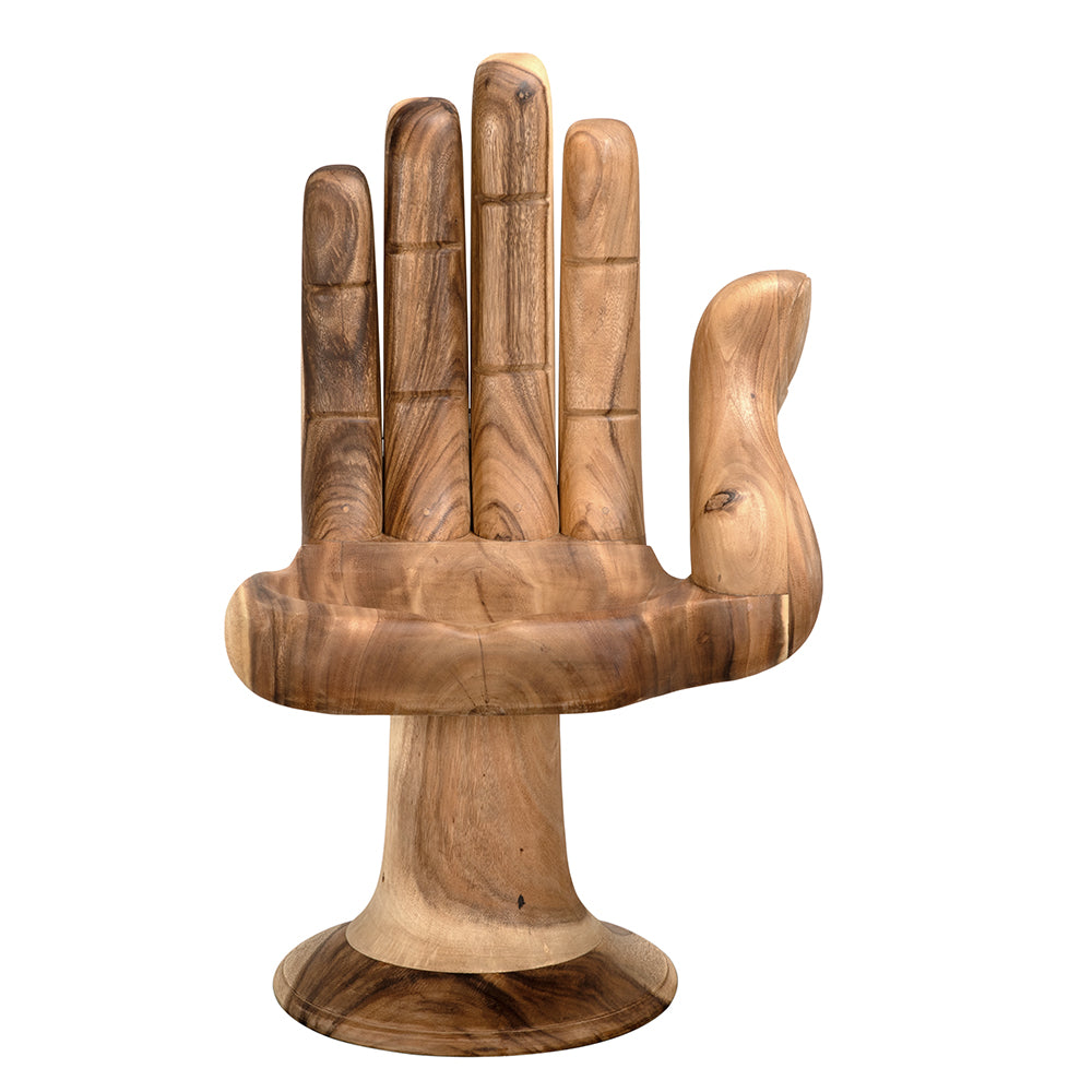 Buddha Chair in Clear Coat Flat — Noir Furniture