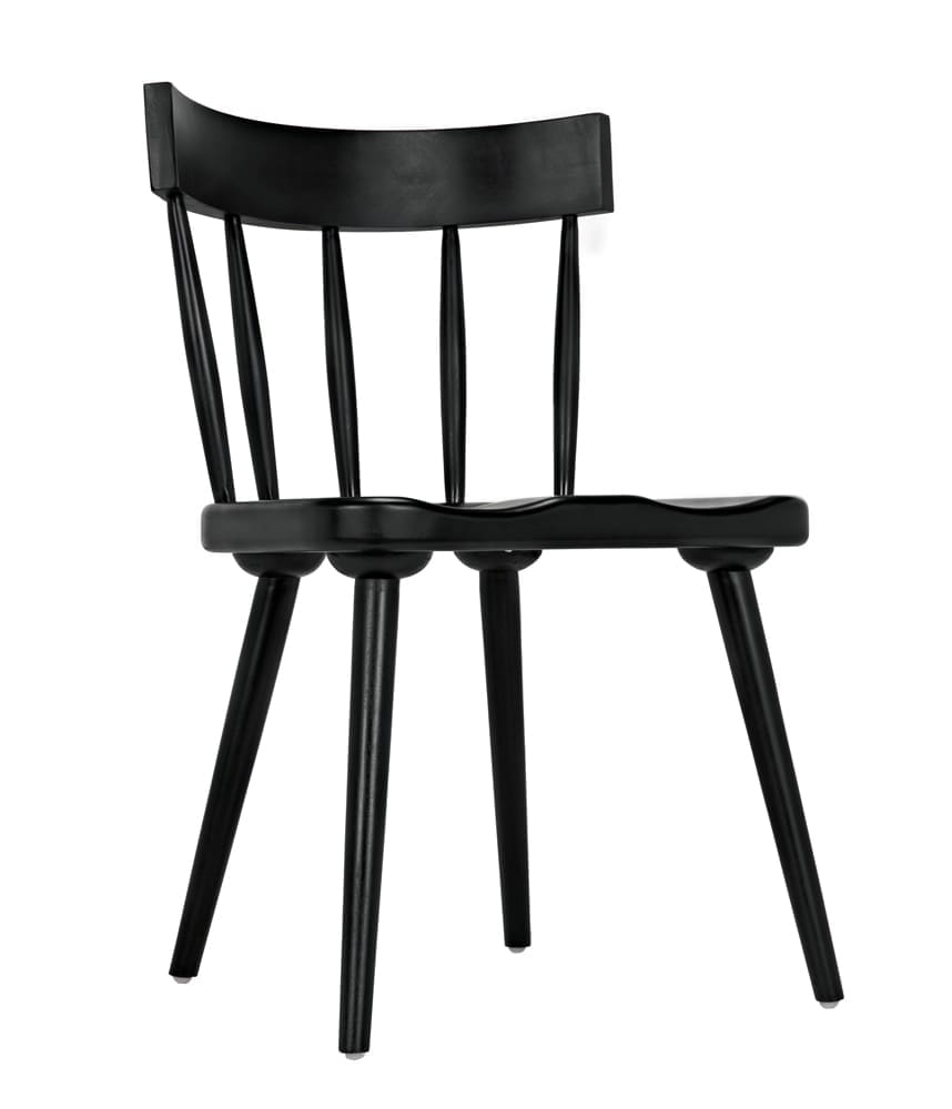 Esme Chair, Hand Rubbed Black in Hand Rubbed Black — Noir Furniture