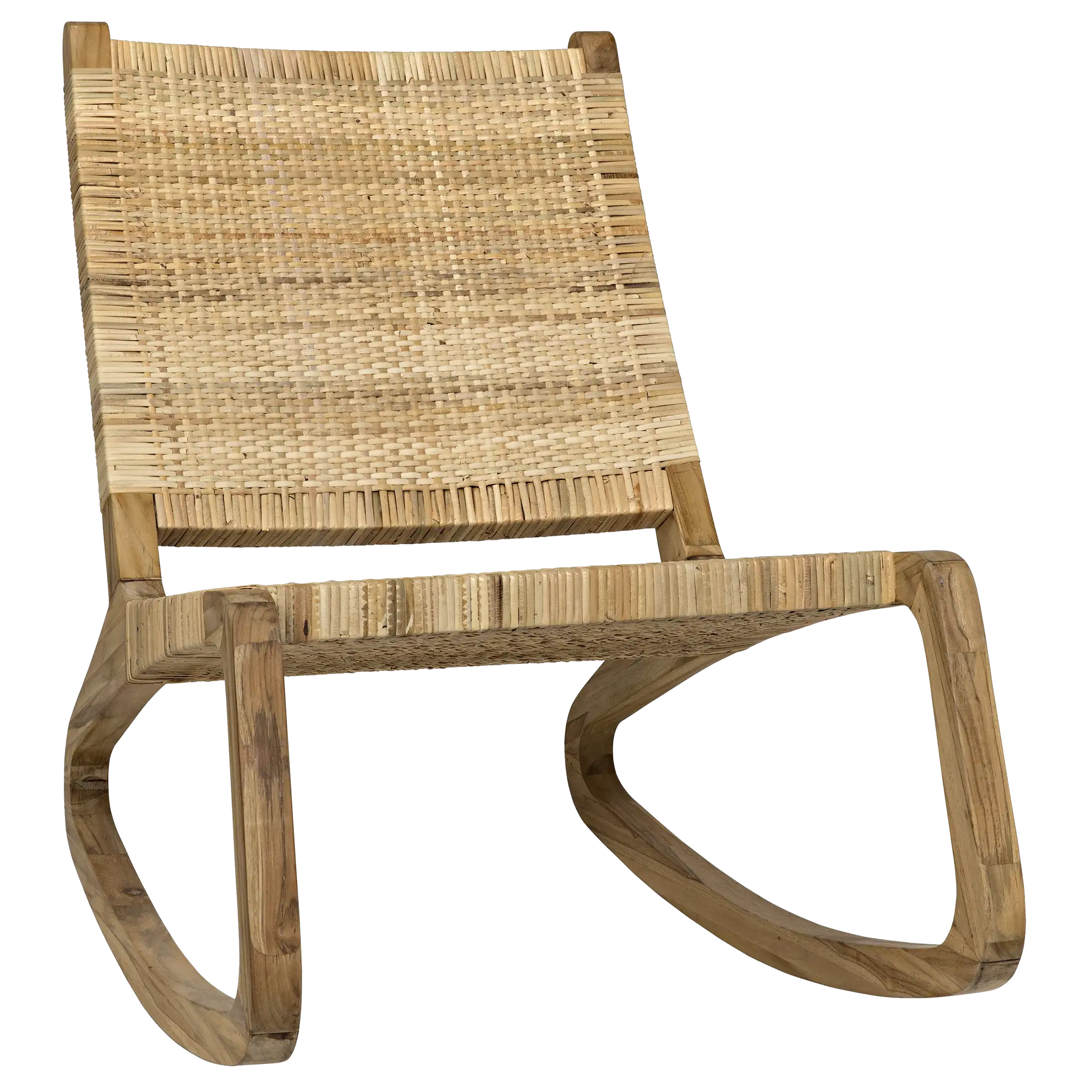 Las Palmas Chair, Teak with Woven in Waxed — Noir Furniture