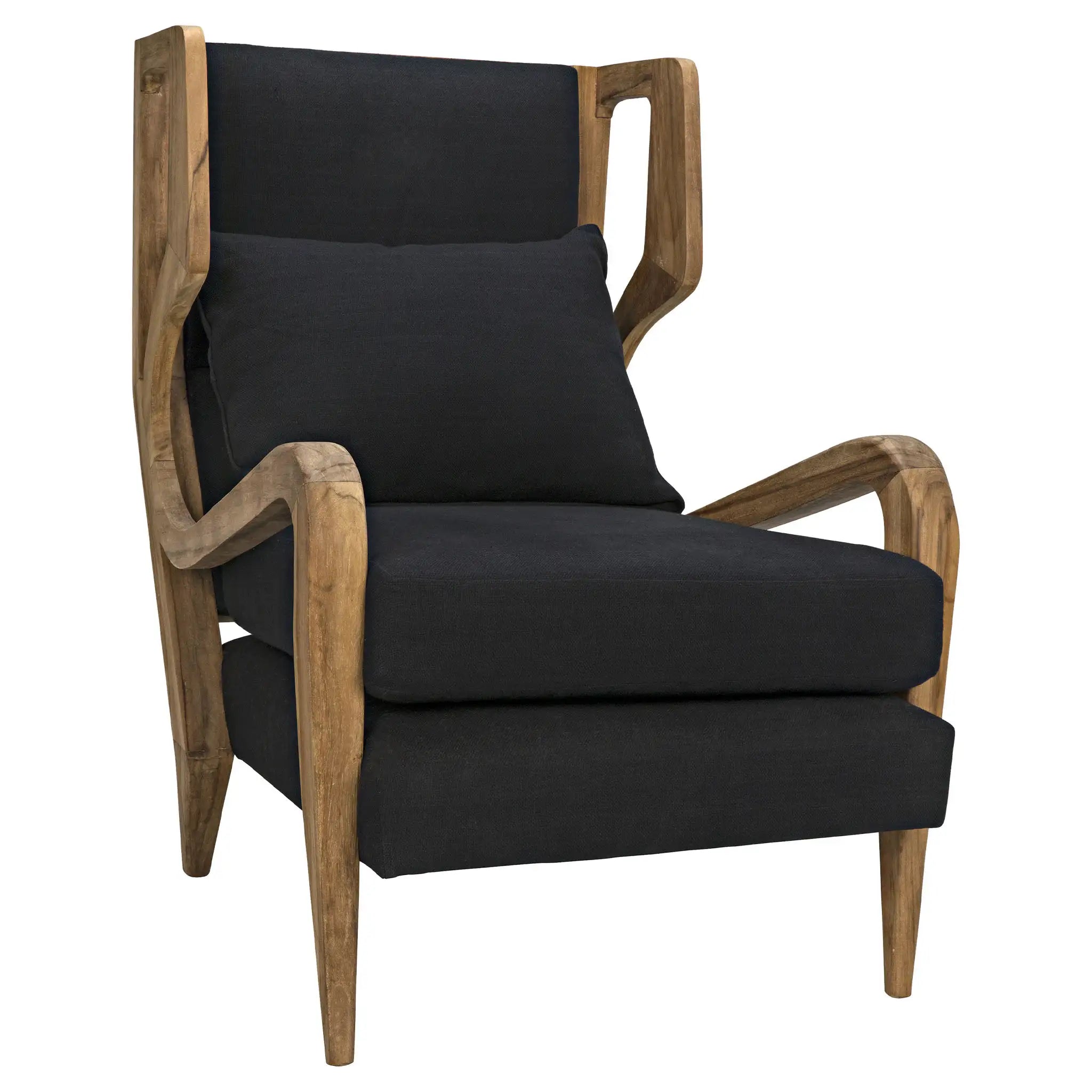 Carol Chair, Teak in Waxed — Noir Furniture