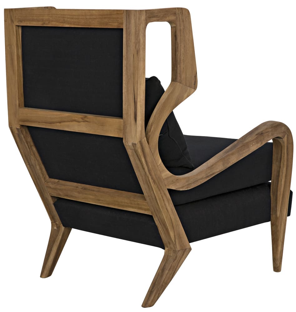 Carol Chair, Teak in Waxed — Noir Furniture