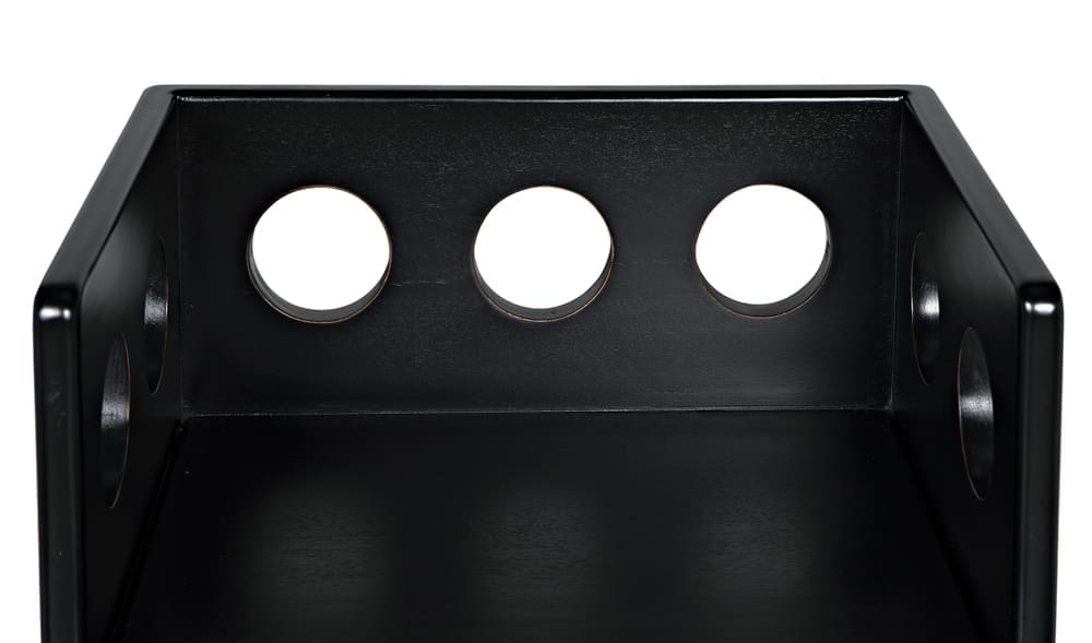 Elton Chair, HB in Hand Rubbed Black — Noir Furniture