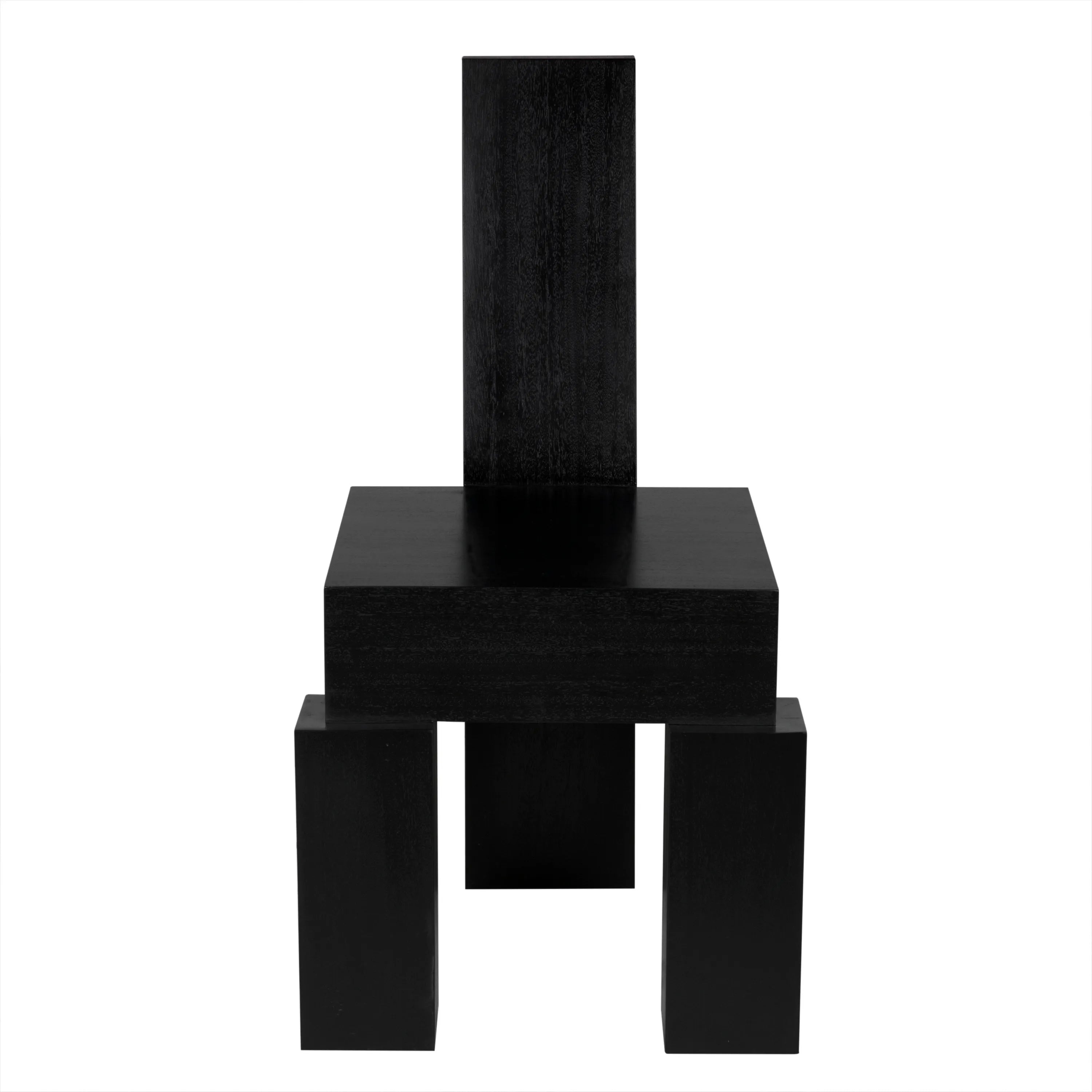 Murry Chair in Hand Rubbed Black — Noir Furniture
