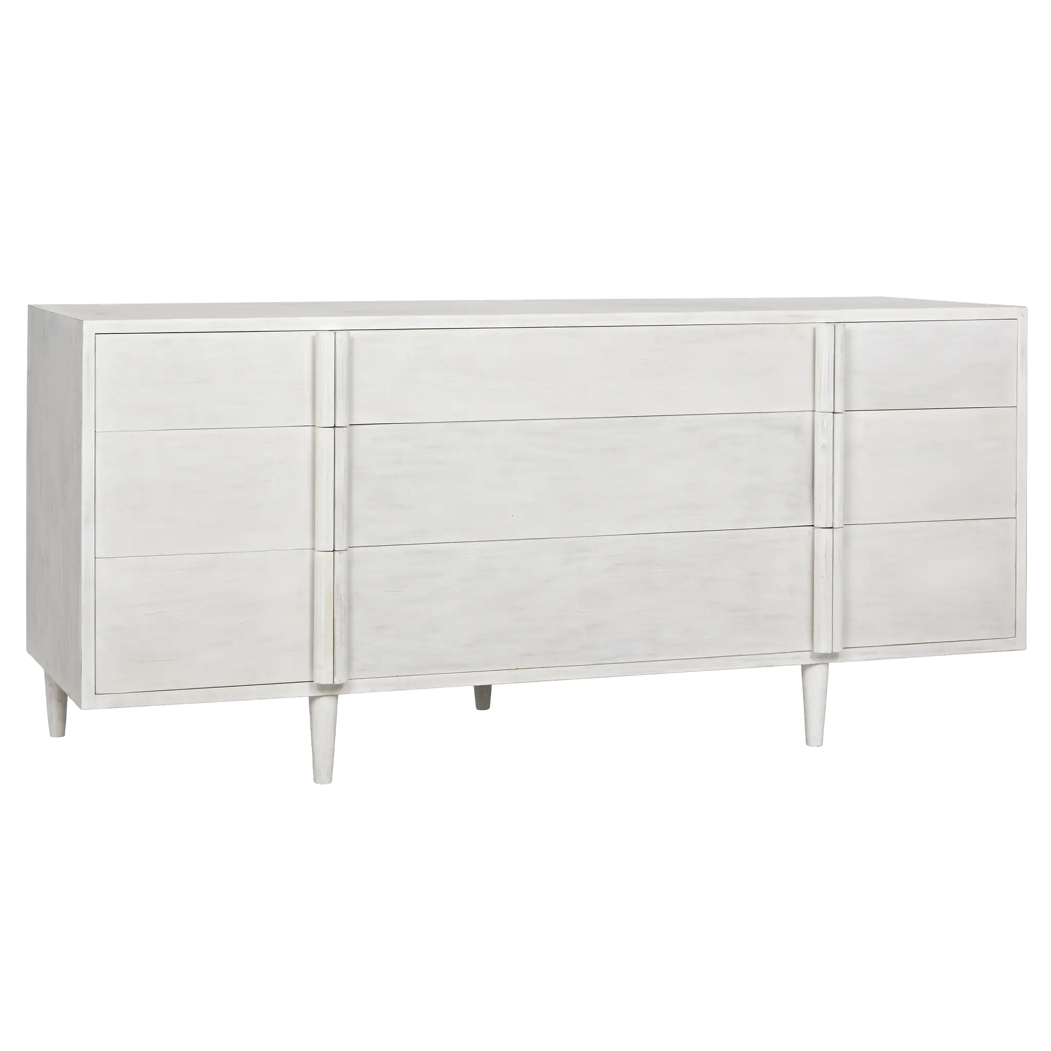 Morten 9 Drawer Dresser, Pale in Pale — Noir Furniture