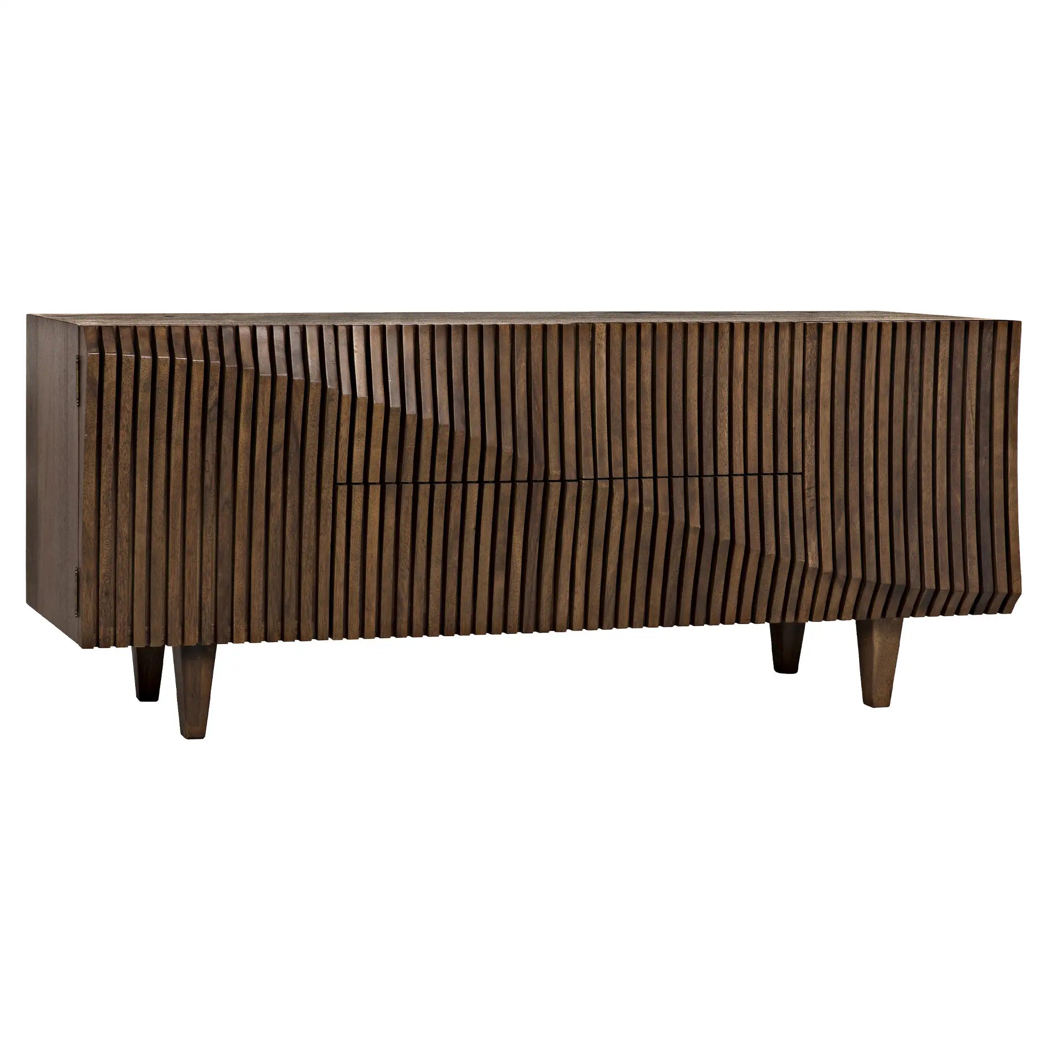 Jin-Ho Sideboard, Dark Walnut in Dark Walnut — Noir Furniture