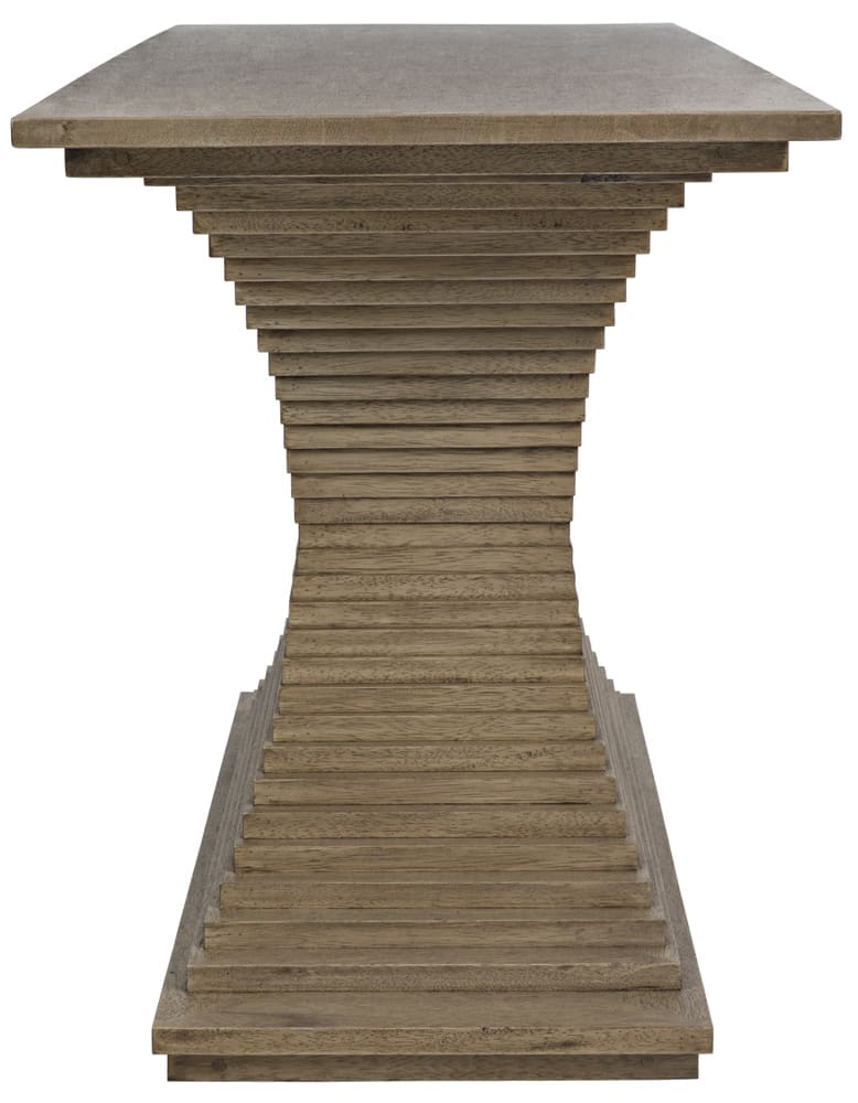 Cambio Console, Bleached Walnut in Bleached Walnut — Noir Furniture