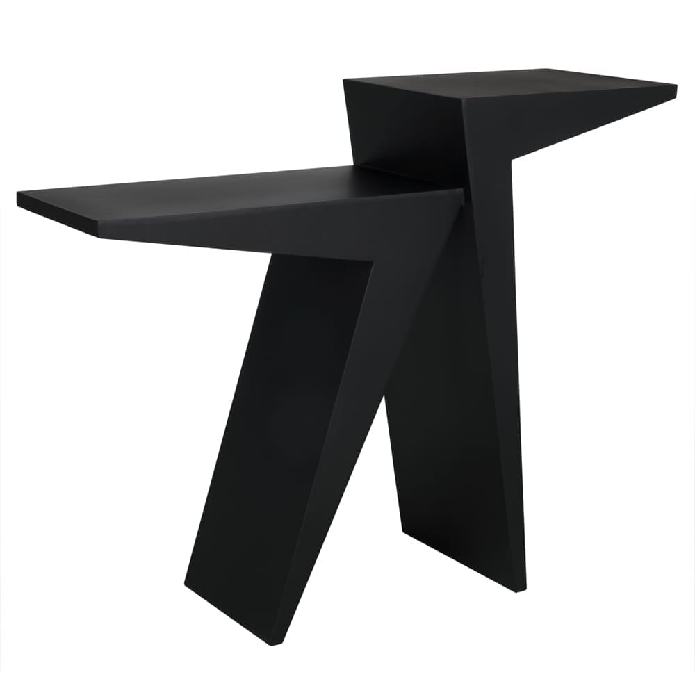 Steam Console, Black Iron in Matte Black — Noir Furniture