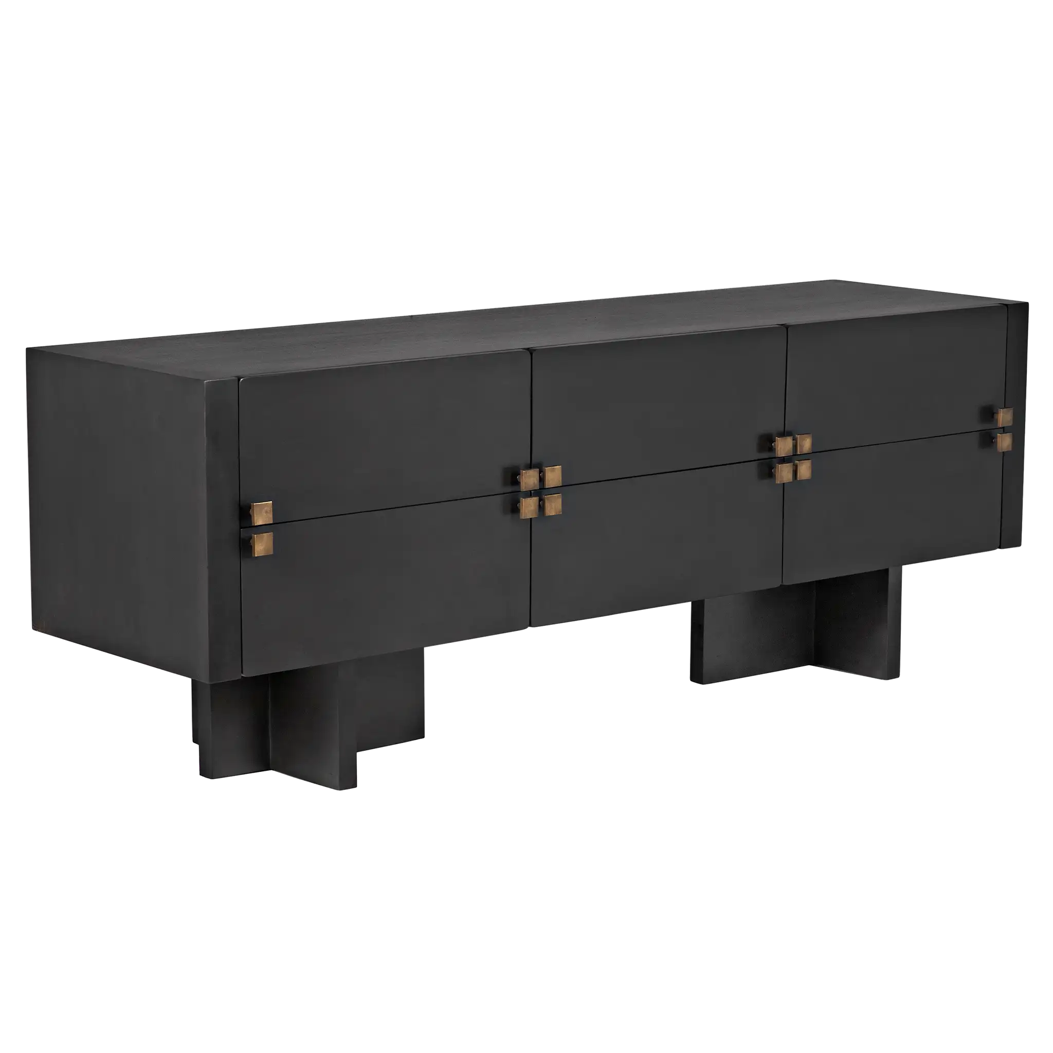 Amidala Sideboard, White Wash in White Wash — Noir Furniture
