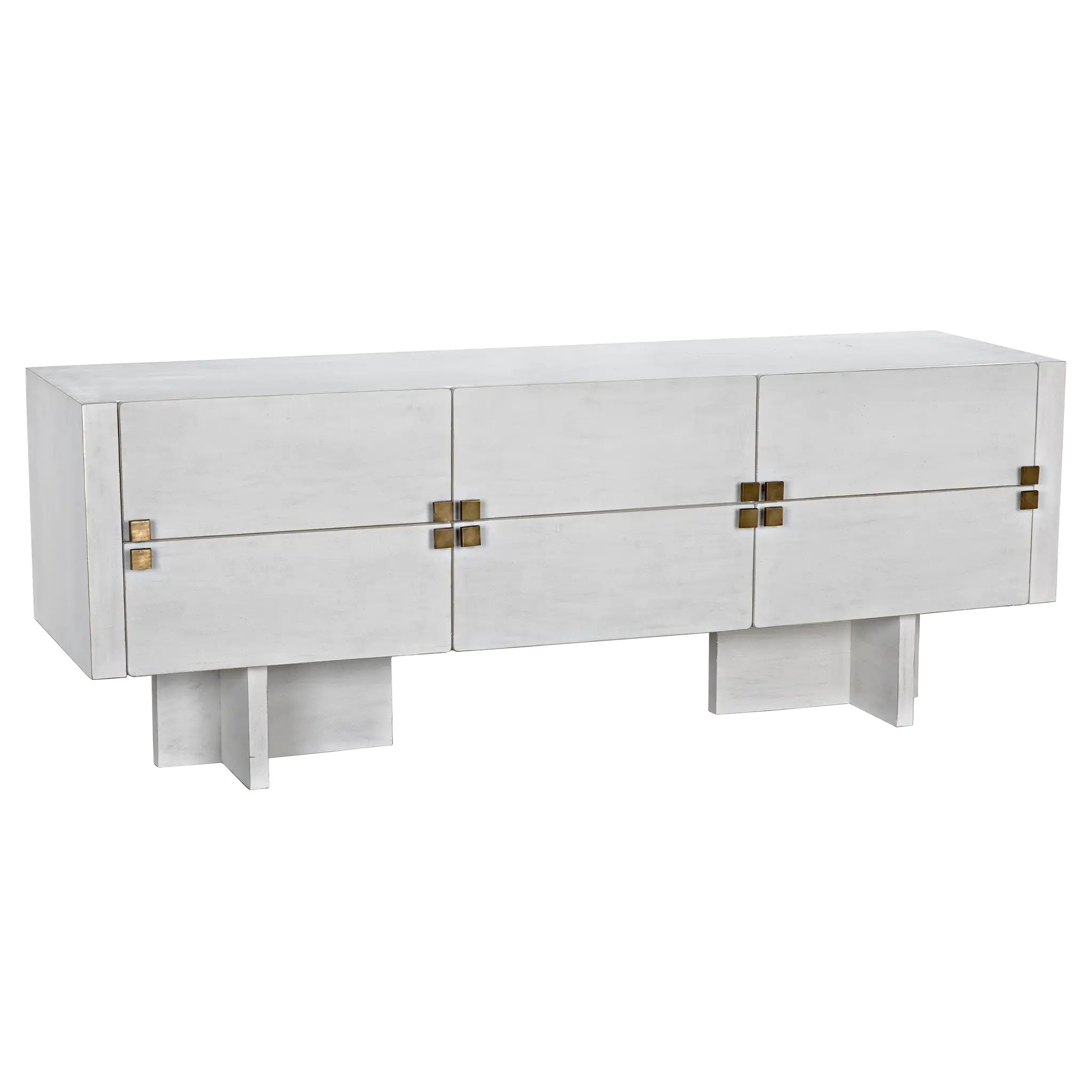 Amidala Sideboard, White Wash in White Wash — Noir Furniture