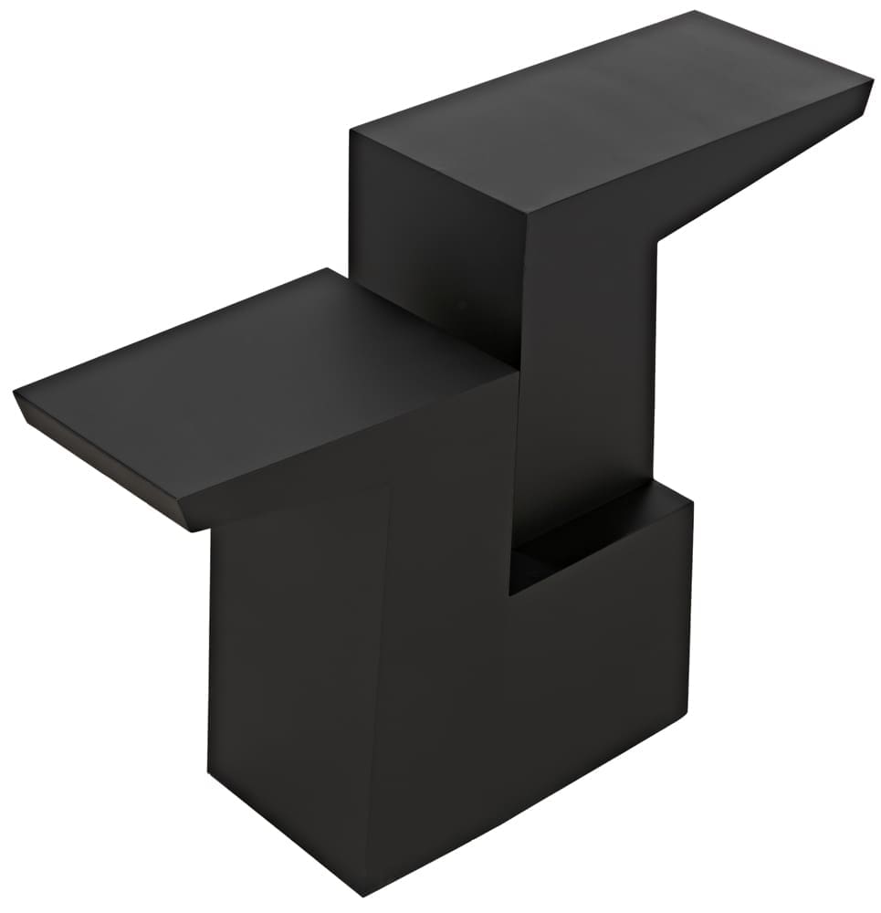 Jazz Console, Black Iron in Matte Black — Noir Furniture