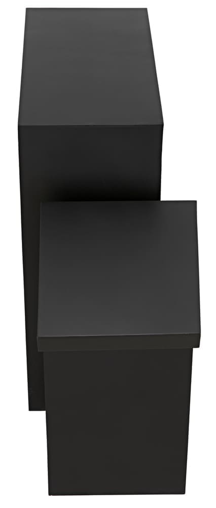 Jazz Console, Black Iron in Matte Black — Noir Furniture