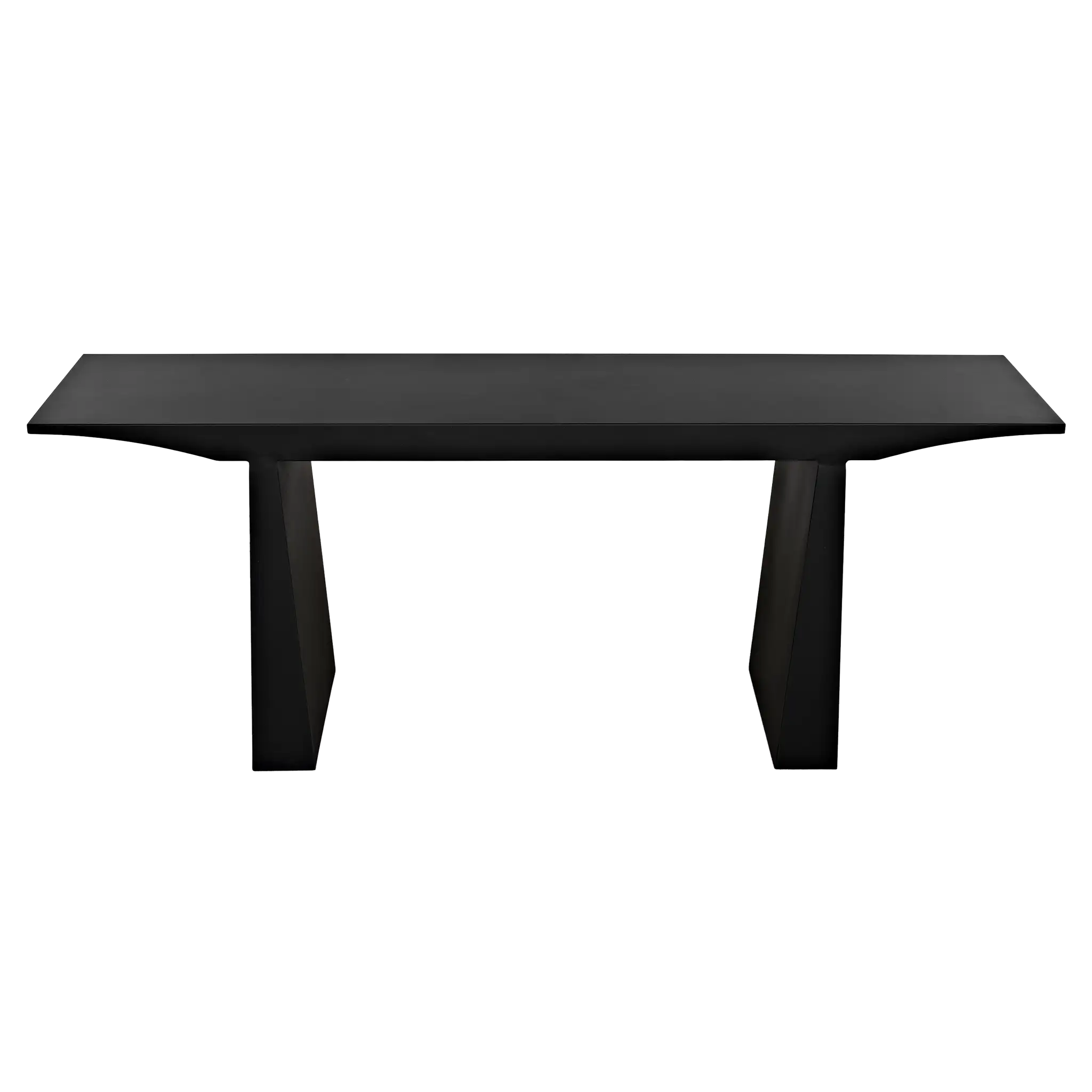Truss Console, Black Metal in Matte Black — Noir Furniture