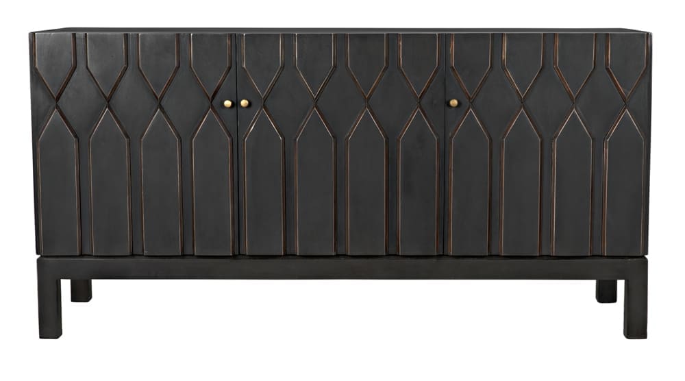 Anubis Sideboard, Pale Rubbed in Pale — Noir Furniture