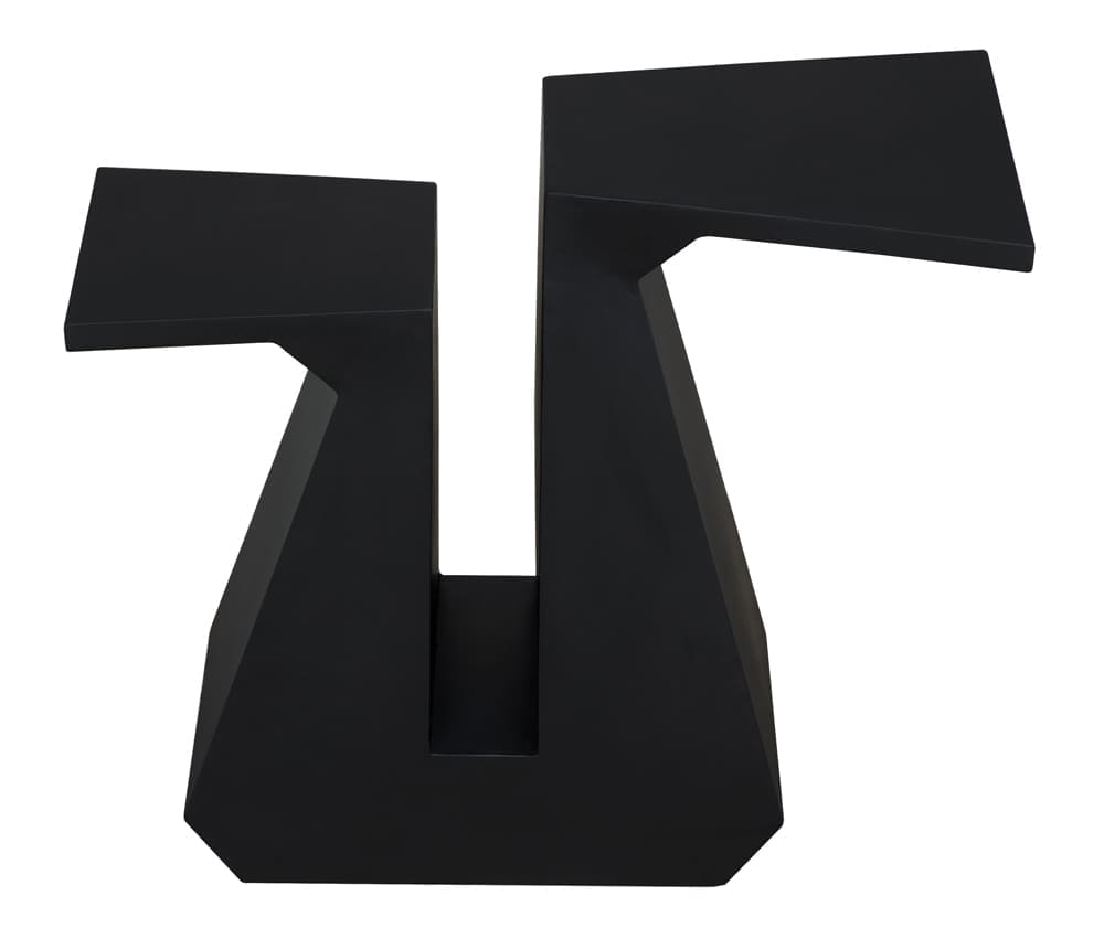Gaston Console/Side Table in Matte Black — Noir Furniture
