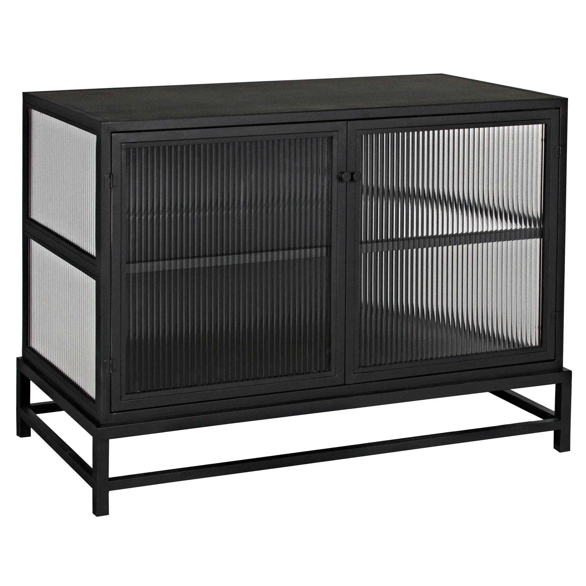 Chandler 2 Door Sideboard, Black Iron