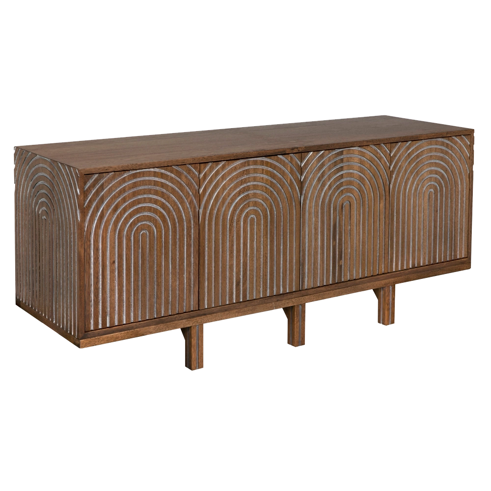 Ryder Sideboard in Dark Walnut — Noir Furniture