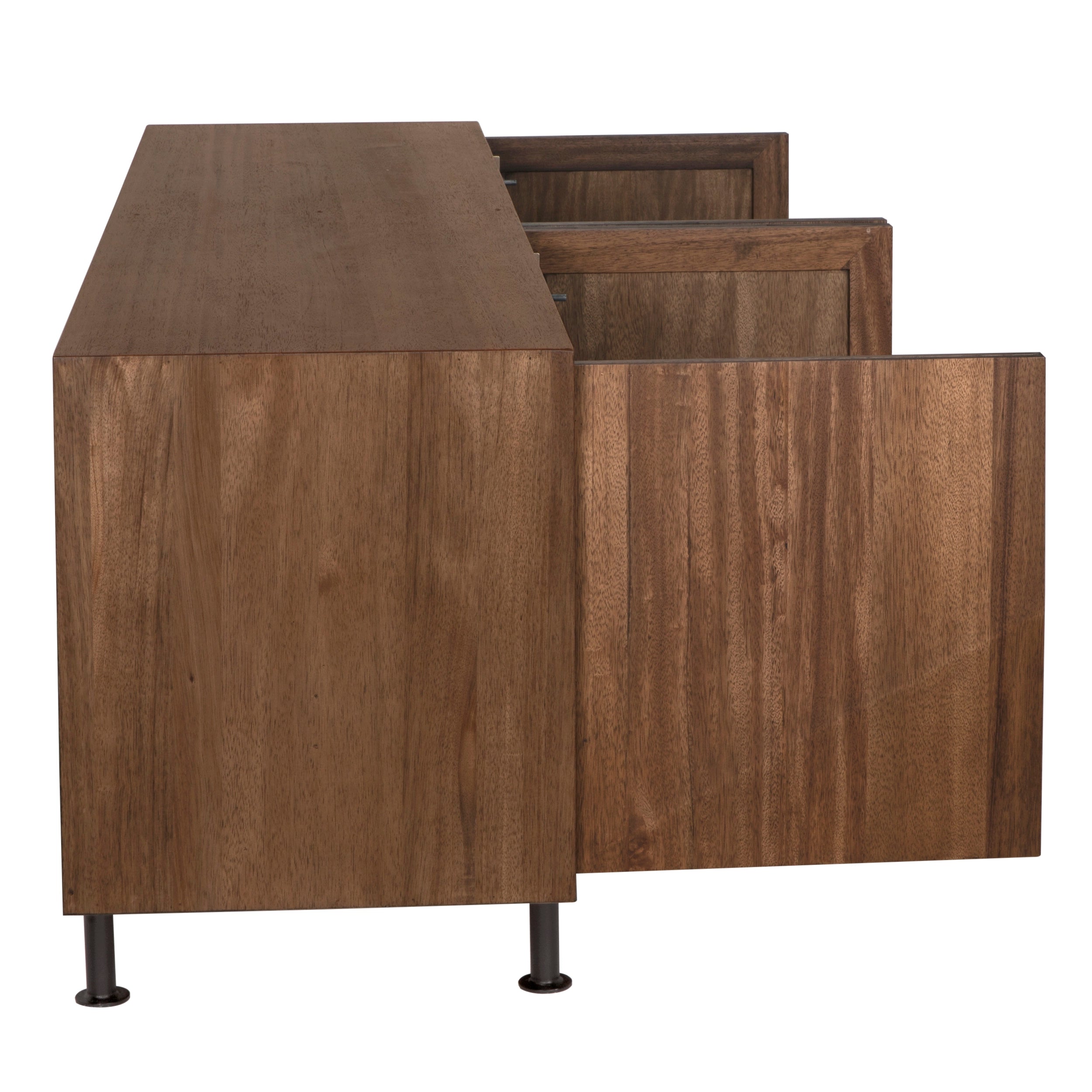 Lionell Sideboard in Dark Walnut — Noir Furniture