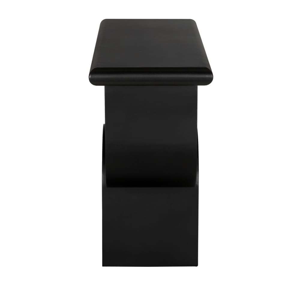 Fraser Console in Matte Black — Noir Furniture