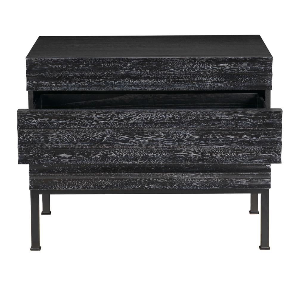 Arturo Console, Black Walnut in Black Walnut — Noir Furniture
